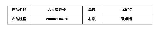 八人餐桌椅規(guī)格型號